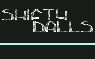 Shifty Balls Title Screen
